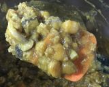 圧力鍋でひよこ豆のドライカレー作り方5写真
