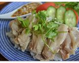 *炊飯器で簡単・海南風チキンライス*作り方5写真