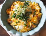 さっぱり！ハマる味★梅シソ玉子丼作り方4写真