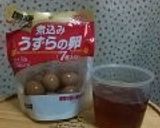 高野豆腐と味付けうずらの煮卵作り方4写真