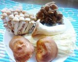 残りご飯で♪簡単＊炒めるきのこ飯＊作り方1写真