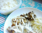 残りご飯で♪簡単＊炒めるきのこ飯＊作り方2写真