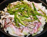 簡単！たっぷり白菜の回鍋肉風かさね焼き作り方1写真