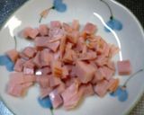 ハム入り厚焼き卵♪お弁当にも☆彡作り方1写真