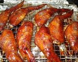 揚げずにパリッと香ばしい手羽先の甘辛焼き作り方12写真