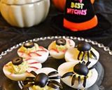 ハロウィン　カボチャ入りデビルドエッグ作り方9写真