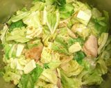☆キャベツと鶏のとろとろ〜バター蒸し煮☆作り方7写真