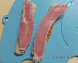 ❁お弁当に❁べーちくわのクルクル巻き❁作り方2写真