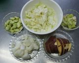 キャベツ・空豆・きんとき豆スープ作り方2写真