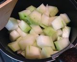 簡単*鶏肉と冬瓜のうま煮*作り方3写真
