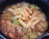 簡単*鶏肉と冬瓜のうま煮*作り方6写真