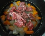 じゃがいもなし☆肉じゃが味の煮物スープ？作り方3写真