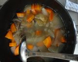 じゃがいもなし☆肉じゃが味の煮物スープ？作り方4写真