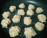 鶏つくねと長ねぎのとろみ甘辛炒め作り方4写真
