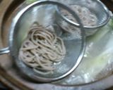 豚レタスしゃぶしゃぶ蕎麦鍋作り方6写真