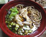 豚レタスしゃぶしゃぶ蕎麦鍋作り方7写真
