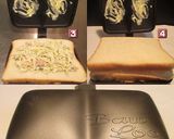 ポテト入りタルタルと焼き豚のホットサンド作り方9写真