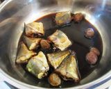 超簡単☆圧力鍋で骨までやわらか鯵の梅干煮作り方3写真