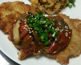 豚カツの和風トマトソースかけ作り方4写真