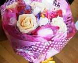 ❤駄菓子でブーケ❤作り方5写真