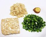 テンペの照り焼きハンバーグ作り方1写真