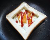 誰でも簡単☆目玉焼きトースト☆作り方5写真