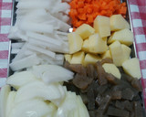 野菜をとろう♪具だくさん豚汁☆作り方1写真