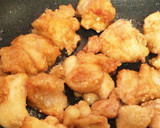 簡単♡栗と鶏肉の酢豚風甘酢炒め作り方4写真