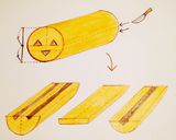 哀愁のジャック☆ハロウィン南瓜クッキー作り方12写真
