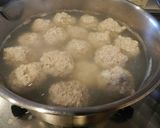 粉高野豆腐でミートボールシチュー作り方2写真