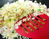 【糖質制限】0麺でかさ増しチャーハン作り方4写真