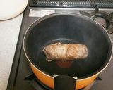 残ったお肉でなんちゃってチャーシュー♪作り方8写真