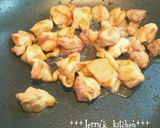 フライパンde鶏肉ときのこの炊き込みご飯作り方3写真