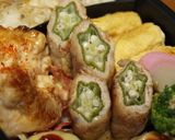 お弁当に♪竹輪オクラの照り焼き作り方5写真