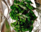 塩味旨いっ枝豆のホイル焼き☆簡単素早い♪作り方2写真