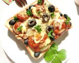 さつま芋のスパイシーミートソーストースト作り方8写真