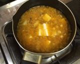 トロッとピリッと暖まる☆麻婆チキンうどん作り方7写真