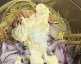 スパゲッティのサラダ作り方5写真
