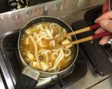 トロッとピリッと暖まる☆麻婆チキンうどん作り方11写真