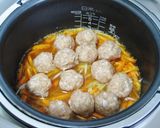 鶏つくねと牛蒡のピリ辛炊き込みごはん作り方7写真