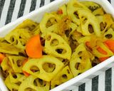 れんこん の カレーきんぴら作り方11写真