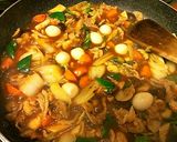 四川麻婆風の麻婆八宝菜&麻婆中華丼。作り方10写真