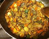 四川麻婆風の麻婆八宝菜&麻婆中華丼。作り方12写真