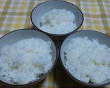 レンジで御飯(茶碗2杯半・浸さず32分)作り方4写真
