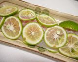 酸味が決め手♪鯛のすだち締めお刺身作り方2写真