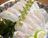 酸味が決め手♪鯛のすだち締めお刺身作り方3写真