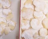 高野豆腐チキンナゲットポテトフライサンド作り方2写真