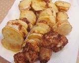 高野豆腐チキンナゲットポテトフライサンド作り方6写真