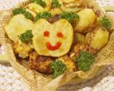 高野豆腐チキンナゲットポテトフライサンド作り方7写真