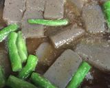 煮物の余り汁でインゲンとコンニャクの煮物作り方2写真